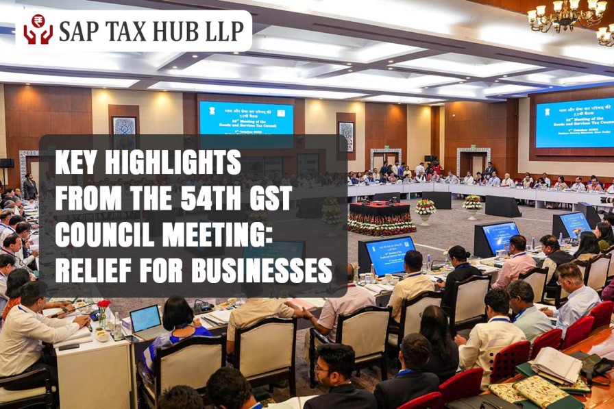 Read more about the article Key Highlights from the 54th GST Council Meeting: Relief for Businesses