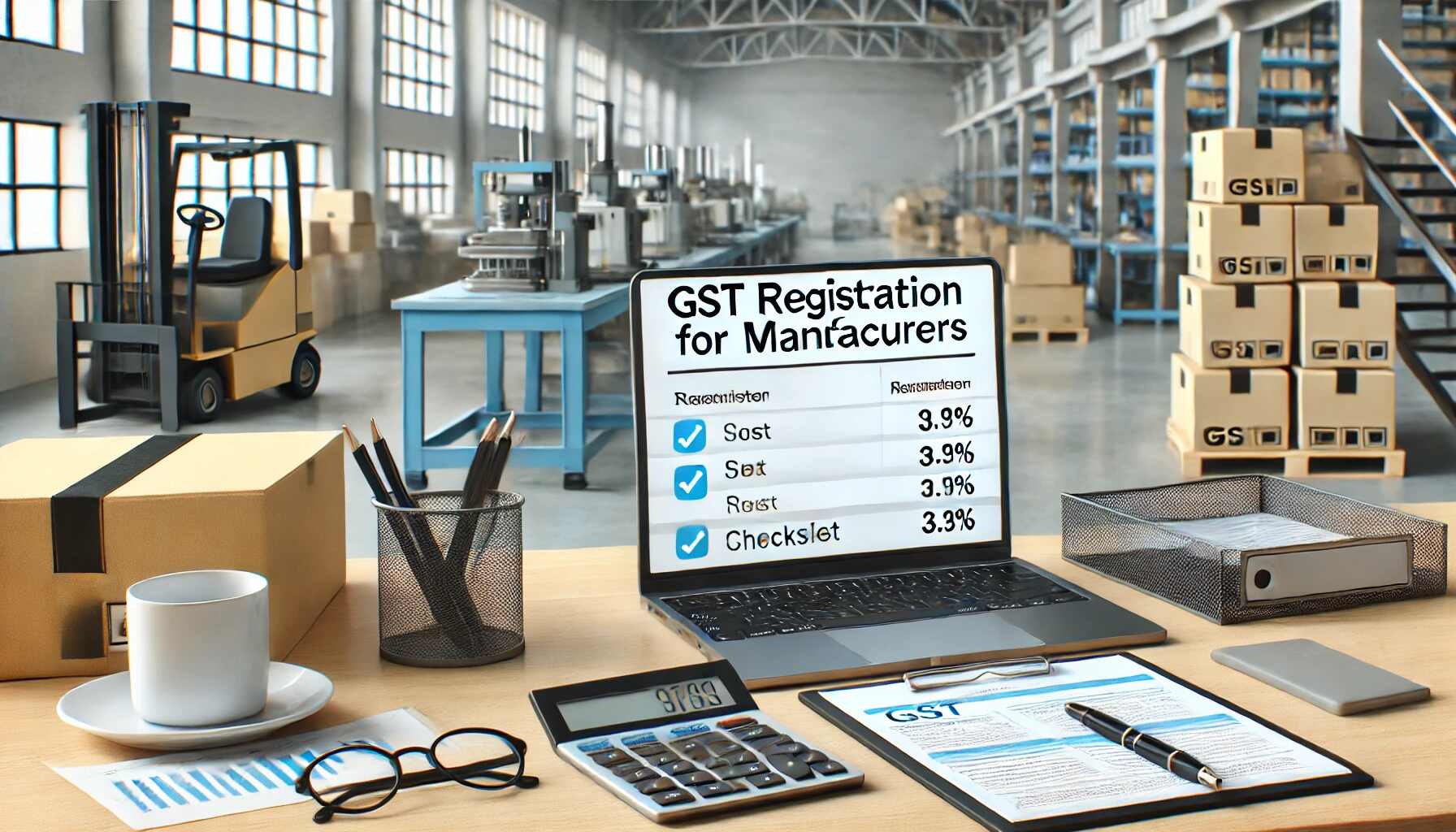 Read more about the article GST Registration for Manufacturers: A Complete Guide